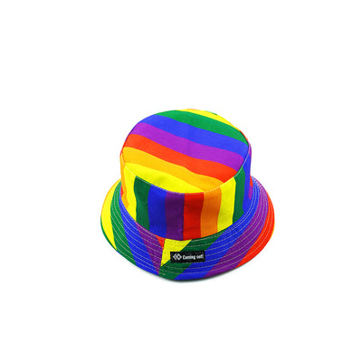 Gorra Pescador Arcoíris LGBT - Diseño de Cuenca Multicolor - Image 8