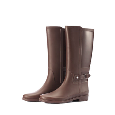 Botas Mujer Impermeables con Hebilla - Caña Alta Antideslizante - Image 10