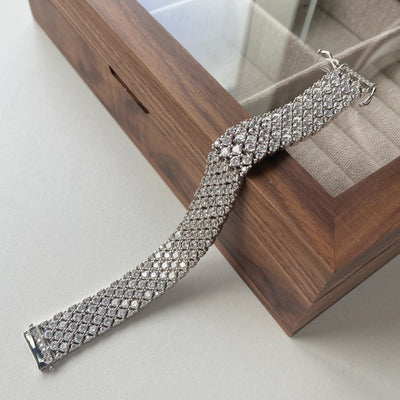 Pulsera de Plata Esterlina S925 con Circones Engarzados para Mujer - Image 16
