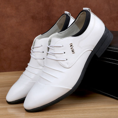 Zapatos de Cuero para Hombre - Casual Versátil Primavera Otoño - Image 7