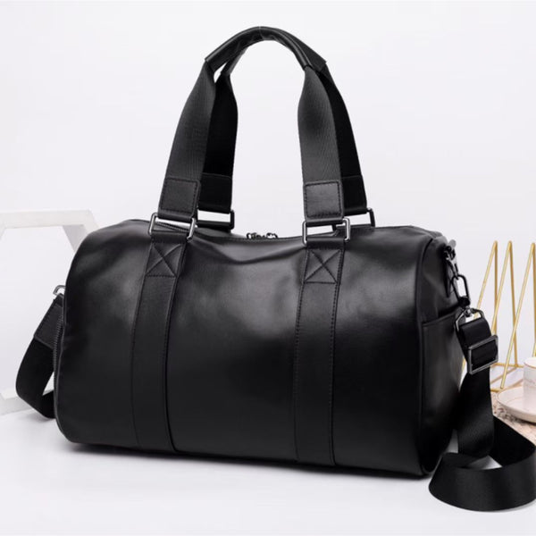 Bolso de Cuero para Hombre con Gran Capacidad - Bandolera de Piel de Res