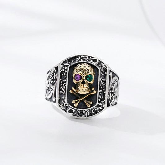 Anillo Calavera de Plata 925 para Hombre y Mujer