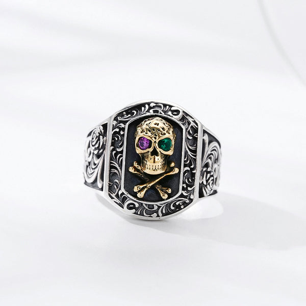 Anillo Calavera de Plata 925 para Hombre y Mujer