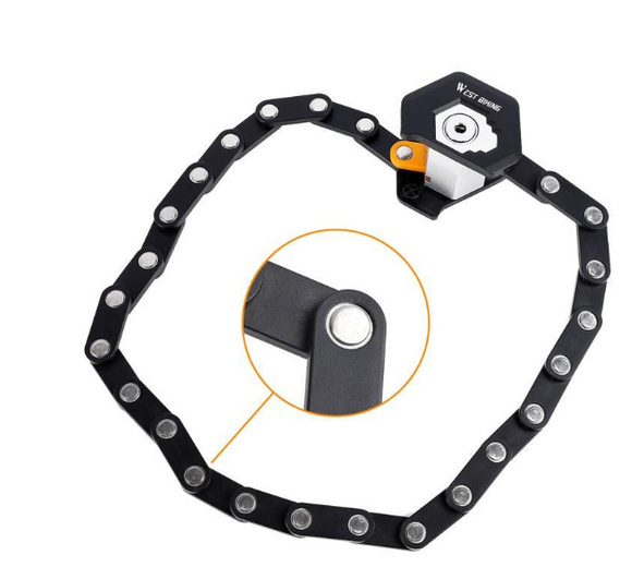 Candado Plegable de Cadena para Bicicleta Eléctrica