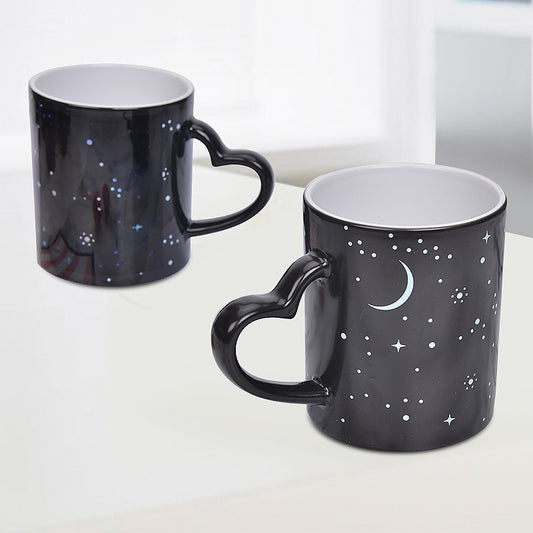 Taza Cerámica Mágica con Cambio de Color Personalizable