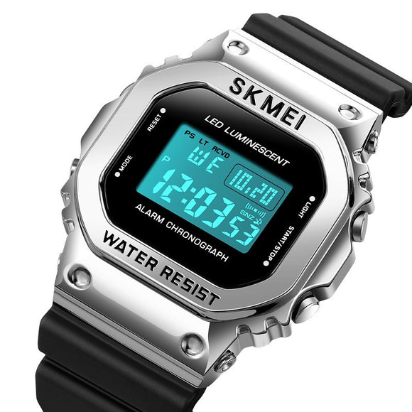 Reloj Cuadrado Moderno para Estudiantes Hombre y Mujer