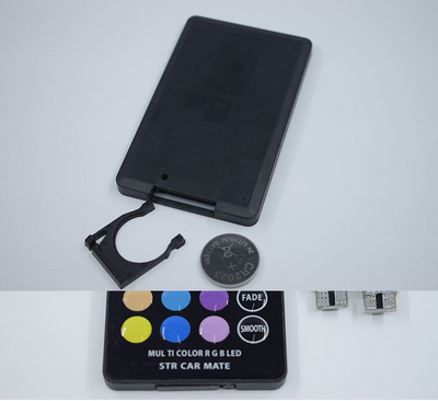 Luz de Conducción LED Multicolor con Control Remoto - Image 4