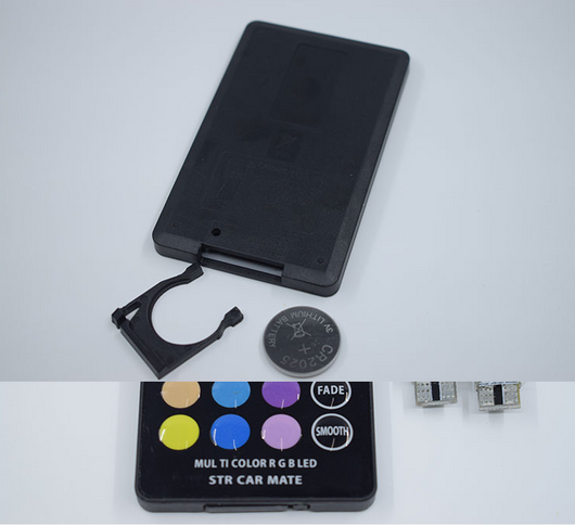 Luz de Conducción LED Multicolor con Control Remoto - Image 4