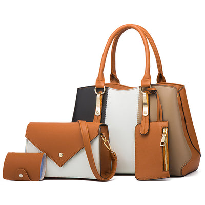 Bolsa de Mano Multiusos para Mamá: Conjunto de 4 Piezas con Bandolera - Image 5
