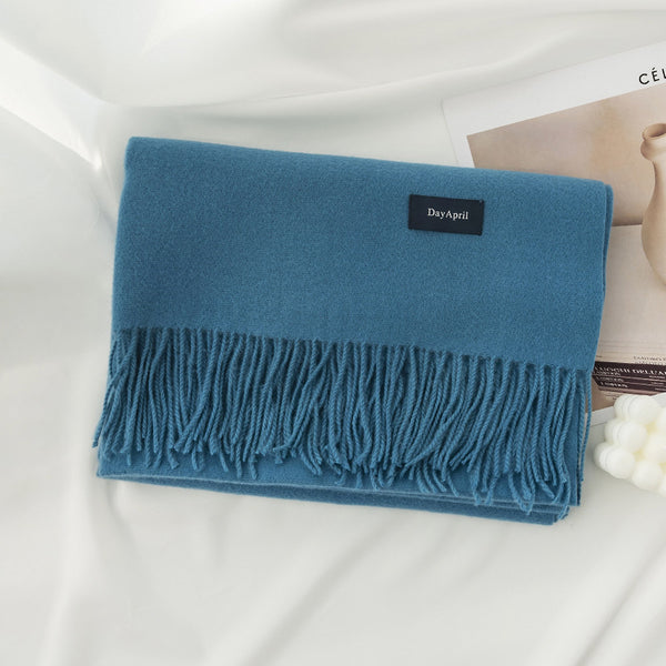 Bufanda de Cachemira Artificial Premium para Mujer - Chal de Invierno de Lujo