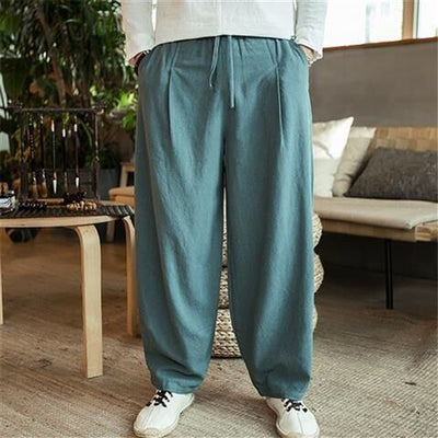 Pantalones Anchos Estilo Chino de Cintura Alta - Image 11