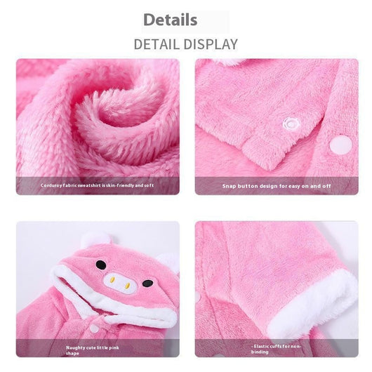 Disfraz Térmico de Coral Polar para Mascotas - Perros y Gatos Pequeños - Image 4