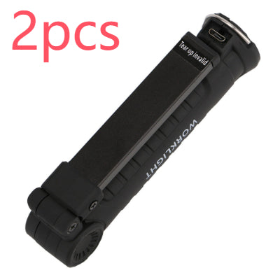 Linterna Táctica LED COB Recargable USB Impermeable con Imán y Gancho - Image 18