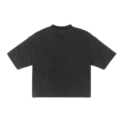 Camiseta Suelta Retro Crop para Hombre - Image 9