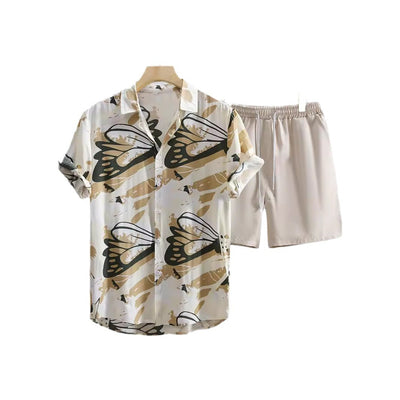 Camisa Casual Estampada de Manga Corta para Hombre - Image 5
