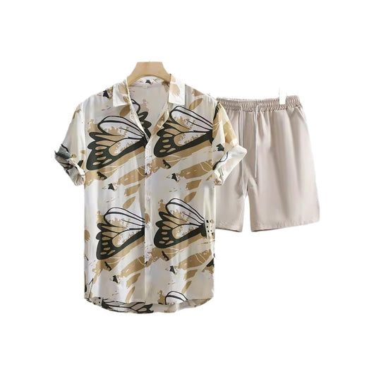 Camisa Casual Estampada de Manga Corta para Hombre - Image 5
