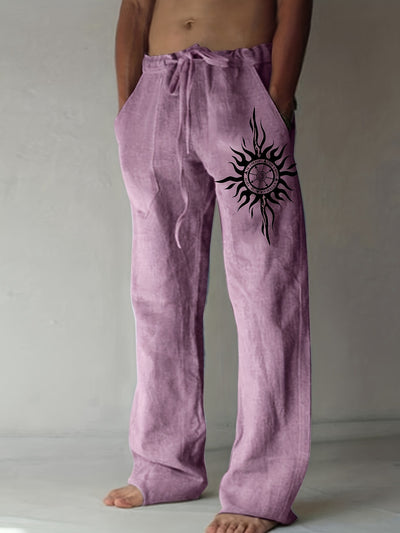 Pantalones Holgados de Pierna Ancha para Hombre - Comodidad Diaria - Image 13