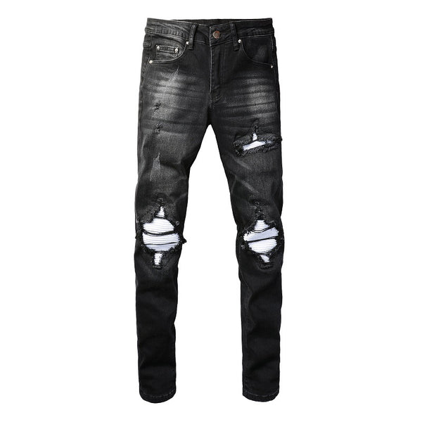 Jeans Vintage Rotos Estilo Americano Casual Unisex