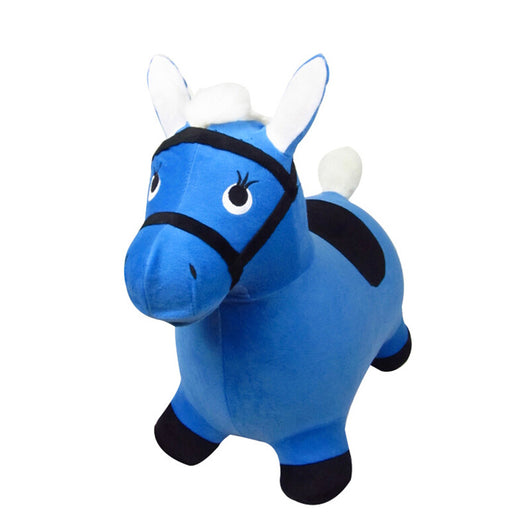 Caballo Saltarín Inflable de Felpa Gruesa para Niños - Image 9