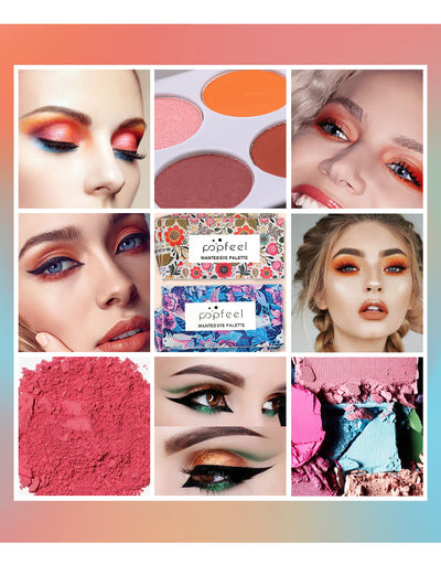 Paleta de sombras mate impermeable - Maquillaje natural profesional - Image 5