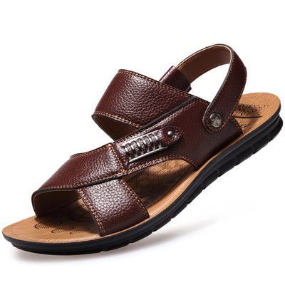Sandalias de Cuero para Hombre - Zapatos de Playa Cómodos - Image 5