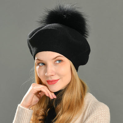 Boina de Lana Tejida para Mujer - Estilo Casual Otoño Invierno - Image 30
