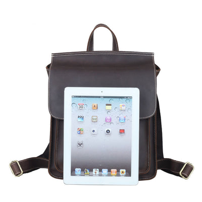 Mochila de Cuero Estilo British College - Image 10