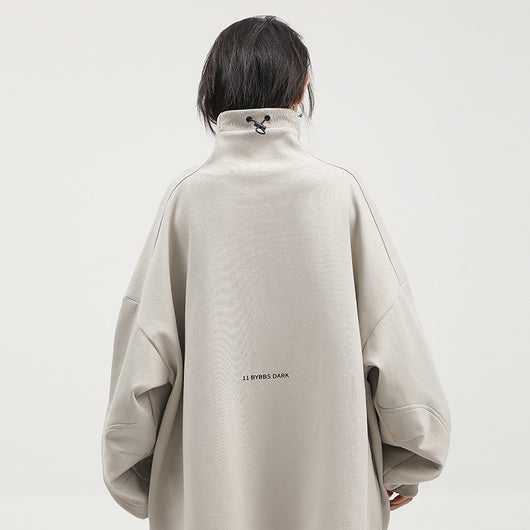 Suéter Cuello Alto Ajustable Unisex - Casual Cómodo Manga Larga - Image 13