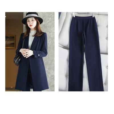 Blazer Ejecutivo Largo para Mujer - Abrigo Tipo Trench Profesional - Image 4