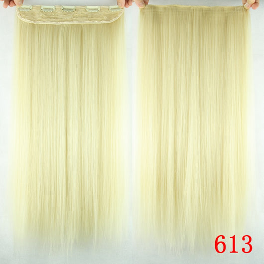 Peluca de un clip con cinco extensiones de cabello sintético - Image 9