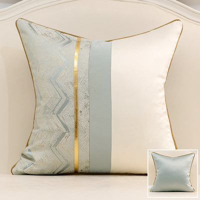 Almohada de Algodón con Patrón Geométrico - Image 5