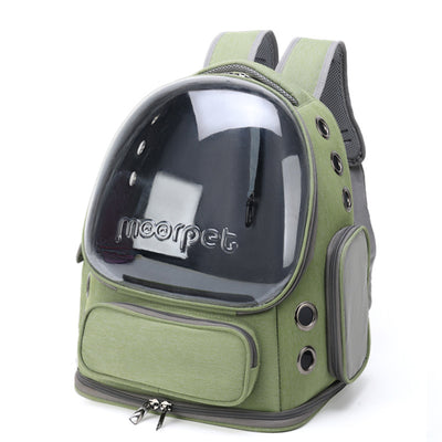 Mochila Transportadora Respirable para Mascotas - Diseño Espacial Portátil - Image 7