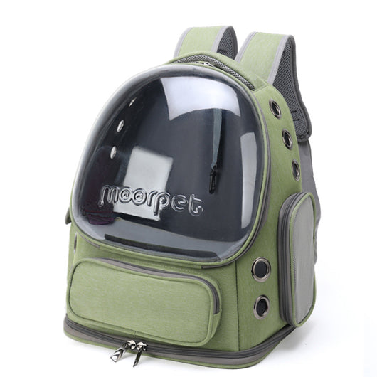 Mochila Transportadora Respirable para Mascotas - Diseño Espacial Portátil - Image 7