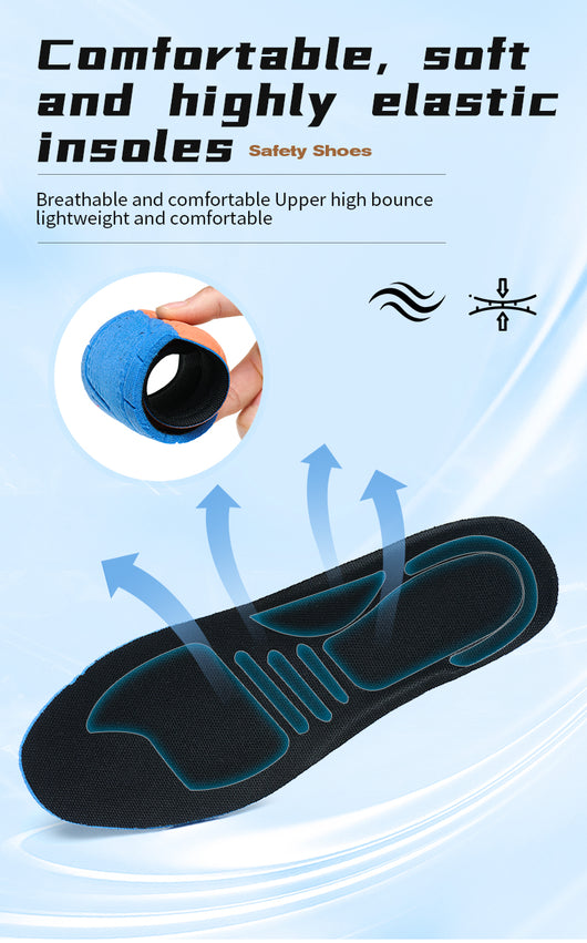 Botas de Trabajo Ligeras, Cómodas y de Seguridad para Hombre - Image 24