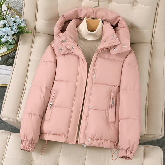 Abrigo Acolchado con Capucha para Mujer Petite - Chaqueta de Invierno - Image 10