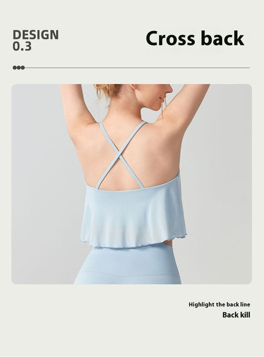 Chaleco Deportivo de Malla para Yoga - Top Suelto para Mujer - Image 20