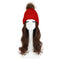 Gorro Rojo Castaño Claro