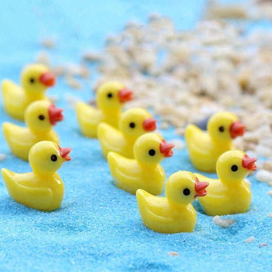 Decoración de Paisaje Miniatura Musgo con Pollo Amarillo - Accesorios Suculentas - Image 6