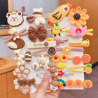 Clip de Cabello con Moño Floral para Niñas - Diseño Princesa Hada - Image 43