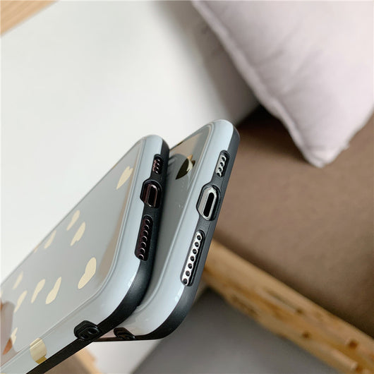 Funda para móvil con baño de oro y diseño de amor - Image 5