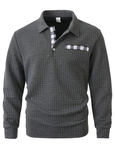 Polo Manga Larga Clásico para Hombre - Image 16
