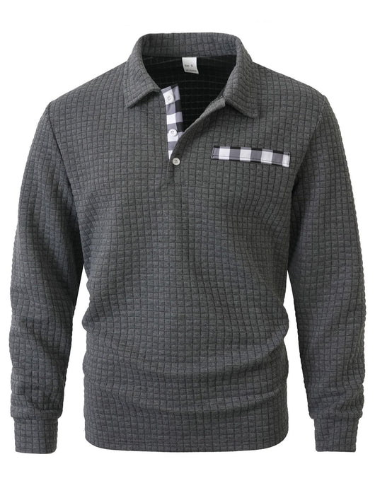 Polo Manga Larga Clásico para Hombre - Image 16