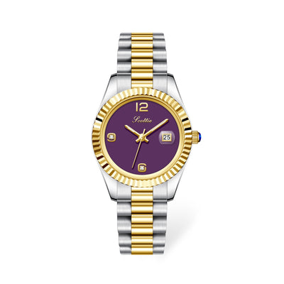 Reloj de Acero Inoxidable para Mujer con Cristal Brillante - Image 7