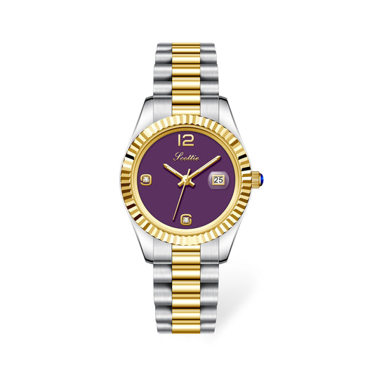 Reloj de Acero Inoxidable para Mujer con Cristal Brillante - Image 7