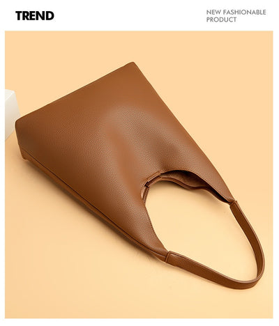 Bolso Retro de Cuero Suave con Gran Capacidad para Llevar al Hombro - Image 26