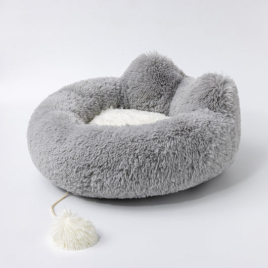 Nido Redondo de Peluche para Mascotas Cuatro Estaciones - Image 5
