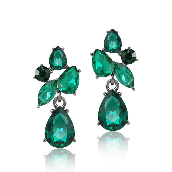 Aretes de Acero Quirúrgico con Cristales - Diseño Minimalista Elegante - Image 6