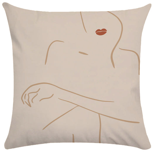 Funda de Almohada con Diseño Abstracto Femenino - Image 42