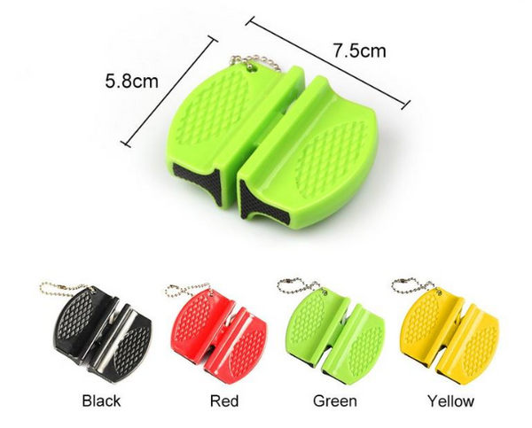 Afilador de Cuchillos Multiuso Compacto de Grosor Ajustable