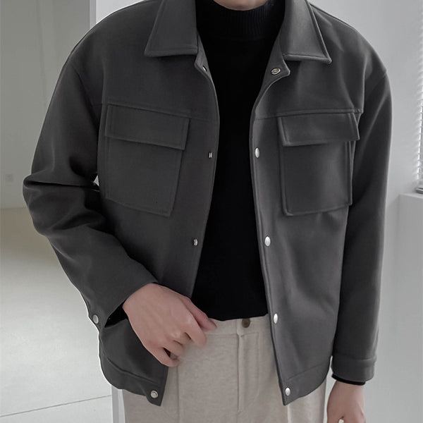 Chaqueta de Trabajo Suelta y Gruesa para Hombre